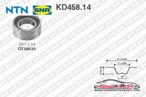 Achat de SNR KD458.14 Kit de distribution pas chères