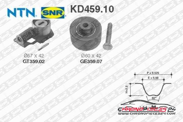 Achat de SNR KD459.10 Kit de distribution pas chères