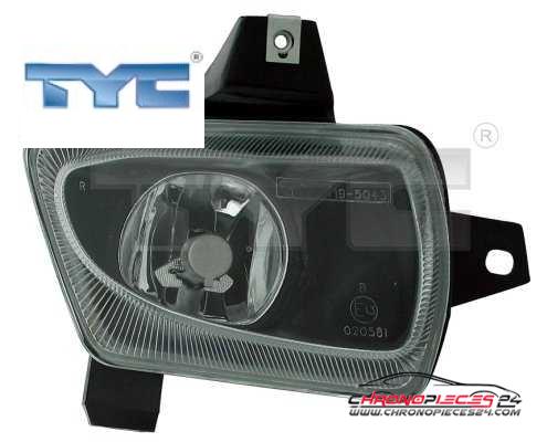 Achat de TYC 19-5043-05-2 Projecteur antibrouillard pas chères