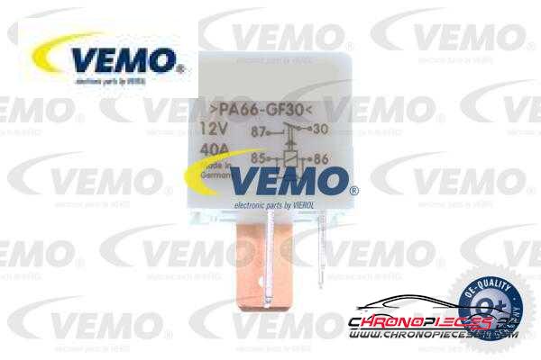 Achat de VEMO V15-71-0005 Relais, pompe à carburant pas chères