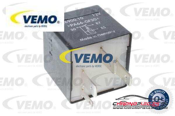 Achat de VEMO V15-71-0019 Relais, pompe à carburant pas chères