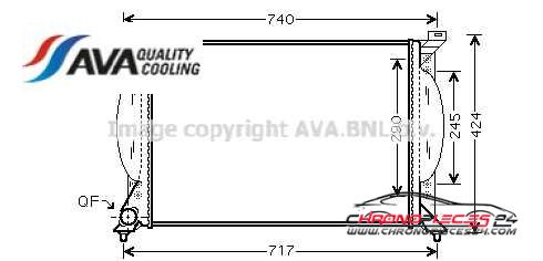 Achat de AVA QUALITY COOLING AI2201 Radiateur, refroidissement du moteur pas chères