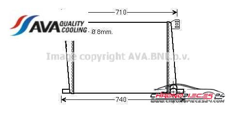 Achat de AVA QUALITY COOLING BWA2356 Radiateur, refroidissement du moteur pas chères