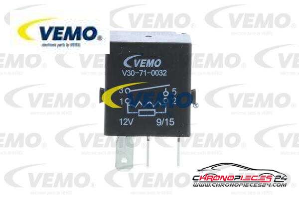 Achat de VEMO V30-71-0032 Relais, pompe à carburant pas chères