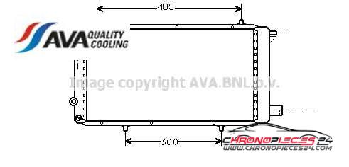 Achat de AVA QUALITY COOLING CNA2073 Radiateur, refroidissement du moteur pas chères