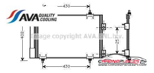 Achat de AVA QUALITY COOLING CNA5231D Condenseur, climatisation pas chères