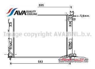 Achat de AVA QUALITY COOLING DAA2007 Radiateur, refroidissement du moteur pas chères