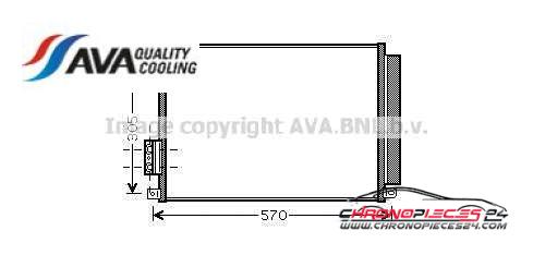 Achat de AVA QUALITY COOLING FT5347D Condenseur, climatisation pas chères