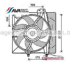 Achat de AVA QUALITY COOLING PE7550 Ventilateur, refroidissement du moteur pas chères