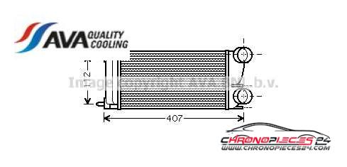 Achat de AVA QUALITY COOLING PEA4332 Intercooler, échangeur pas chères