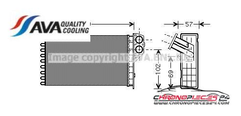 Achat de AVA QUALITY COOLING PEA6226 Système de chauffage pas chères