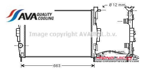 Achat de AVA QUALITY COOLING RT2307 Radiateur, refroidissement du moteur pas chères