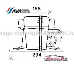 Achat de AVA QUALITY COOLING RT8521 Moteur électrique, pulseur d'air habitacle pas chères