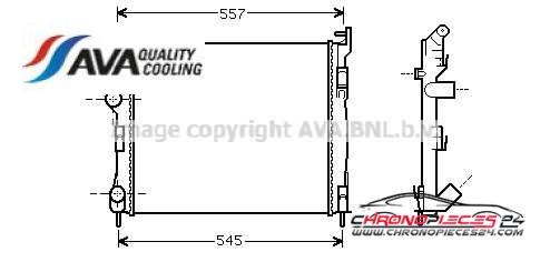 Achat de AVA QUALITY COOLING RTA2326 Radiateur, refroidissement du moteur pas chères