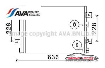 Achat de AVA QUALITY COOLING RTA5467D Condenseur, climatisation pas chères