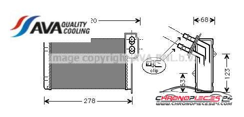 Achat de AVA QUALITY COOLING RTA6099 Système de chauffage pas chères