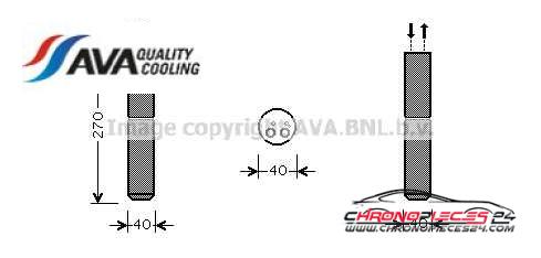 Achat de AVA QUALITY COOLING RTD493 Filtre déshydratant, climatisation pas chères