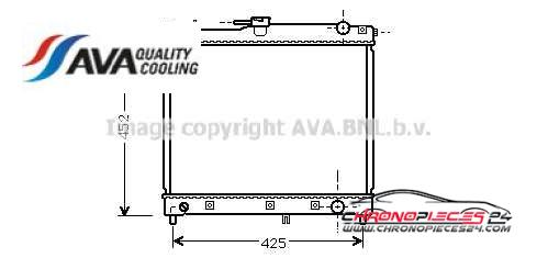 Achat de AVA QUALITY COOLING SZA2055 Radiateur, refroidissement du moteur pas chères