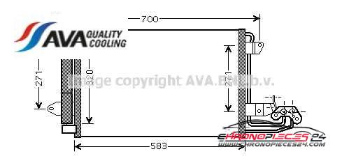 Achat de AVA QUALITY COOLING VN5209D Condenseur, climatisation pas chères