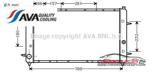 Achat de AVA QUALITY COOLING VNA2114 Radiateur, refroidissement du moteur pas chères