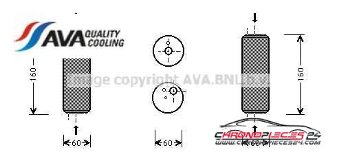 Achat de AVA QUALITY COOLING VND014 Filtre déshydratant, climatisation pas chères