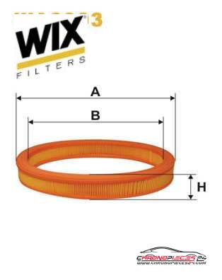 Achat de WIX FILTERS WA6003 Filtre à air pas chères