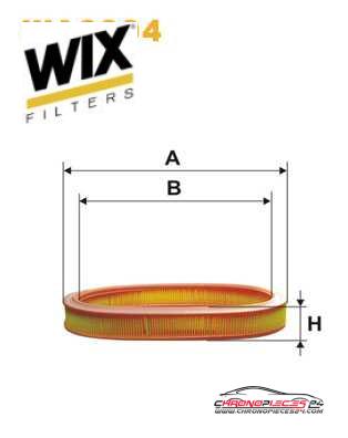 Achat de WIX FILTERS WA6004 Filtre à air pas chères