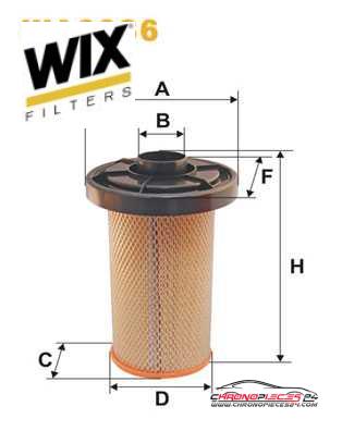 Achat de WIX FILTERS WA6036 Filtre à air pas chères