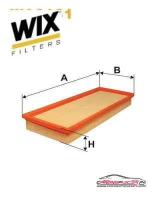 Achat de WIX FILTERS WA6161 Filtre à air pas chères