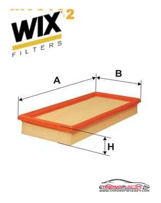 Achat de WIX FILTERS WA6162 Filtre à air pas chères