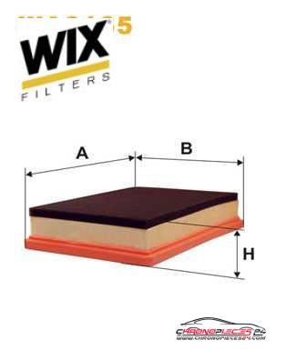 Achat de WIX FILTERS WA6165 Filtre à air pas chères