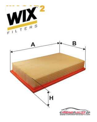 Achat de WIX FILTERS WA6172 Filtre à air pas chères