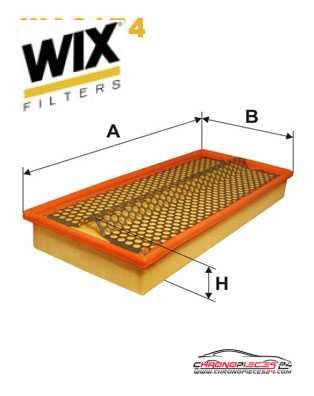 Achat de WIX FILTERS WA6174 Filtre à air pas chères