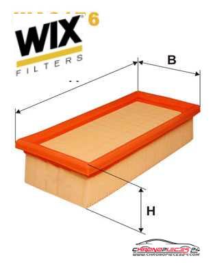 Achat de WIX FILTERS WA6176 Filtre à air pas chères