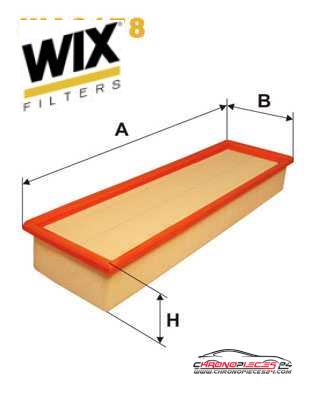 Achat de WIX FILTERS WA6178 Filtre à air pas chères