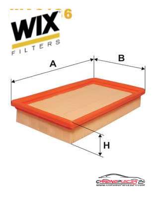 Achat de WIX FILTERS WA6186 Filtre à air pas chères