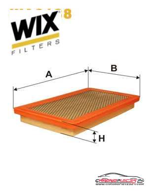 Achat de WIX FILTERS WA6188 Filtre à air pas chères