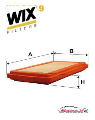 Achat de WIX FILTERS WA6189 Filtre à air pas chères