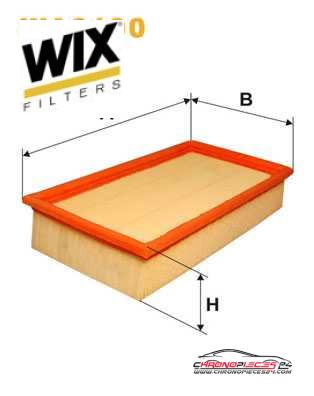 Achat de WIX FILTERS WA6190 Filtre à air pas chères