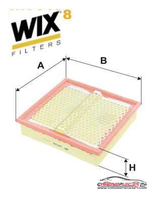 Achat de WIX FILTERS WA6198 Filtre à air pas chères