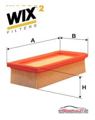 Achat de WIX FILTERS WA6202 Filtre à air pas chères