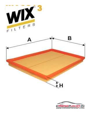 Achat de WIX FILTERS WA6213 Filtre à air pas chères