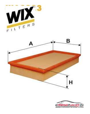 Achat de WIX FILTERS WA6223 Filtre à air pas chères