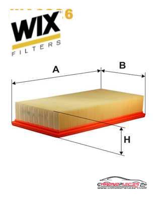 Achat de WIX FILTERS WA6226 Filtre à air pas chères