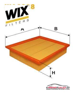 Achat de WIX FILTERS WA6228 Filtre à air pas chères