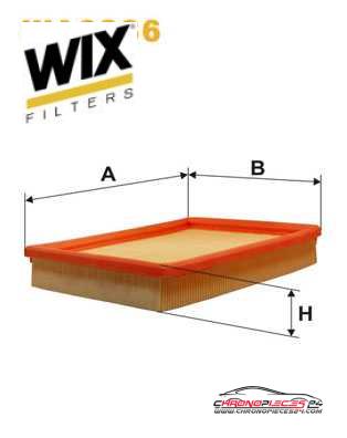 Achat de WIX FILTERS WA6236 Filtre à air pas chères