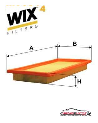 Achat de WIX FILTERS WA6244 Filtre à air pas chères