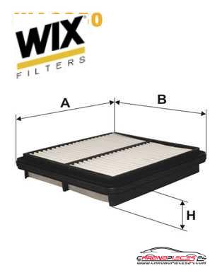 Achat de WIX FILTERS WA6250 Filtre à air pas chères