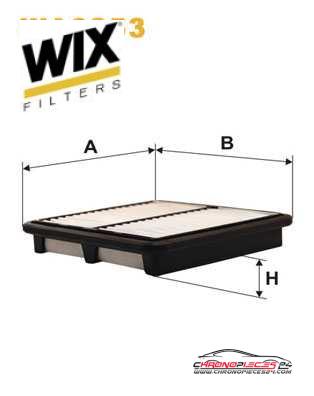 Achat de WIX FILTERS WA6253 Filtre à air pas chères