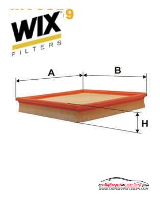 Achat de WIX FILTERS WA6259 Filtre à air pas chères